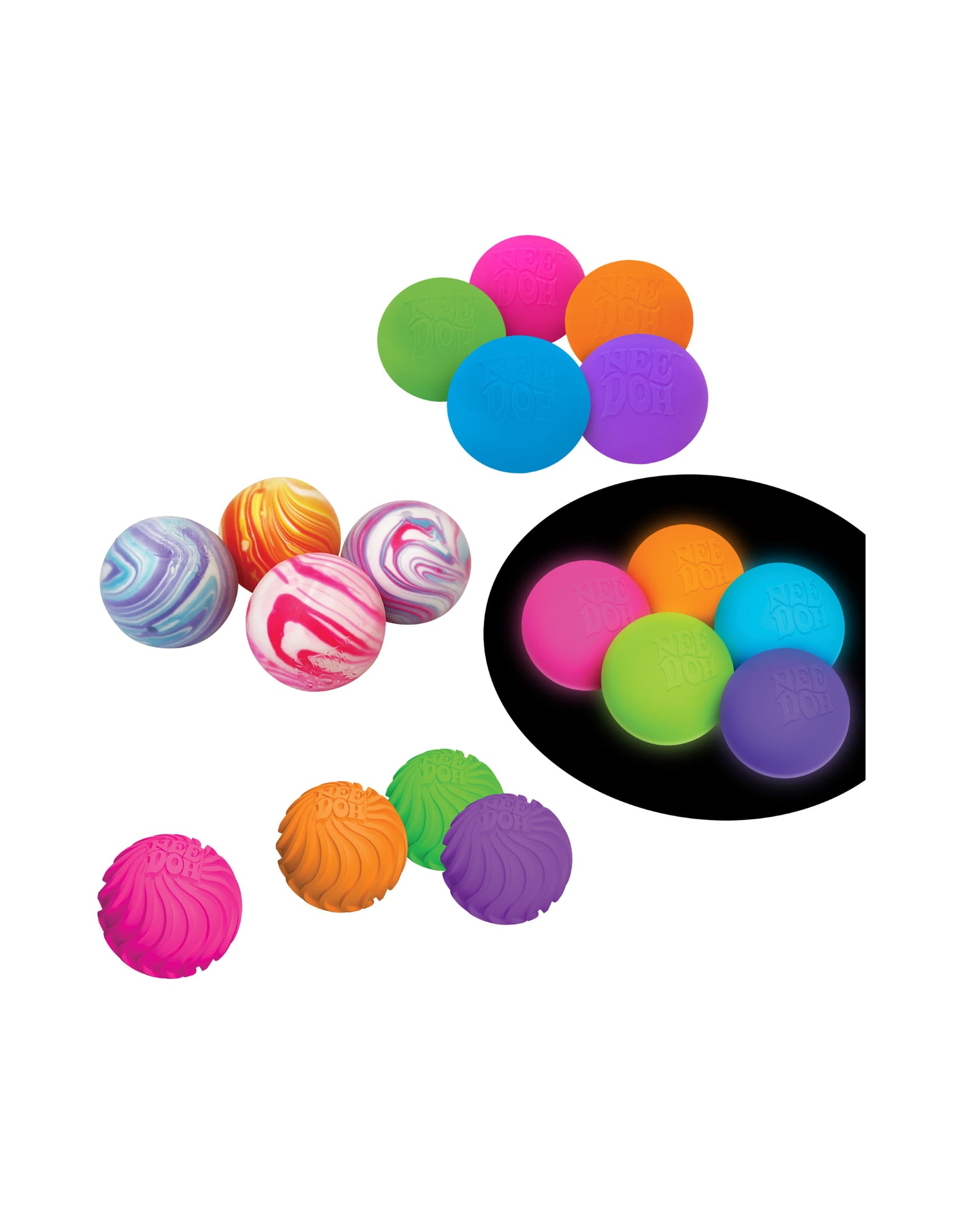 Needoh the Groovy Glob Teenie Small Stress Ball