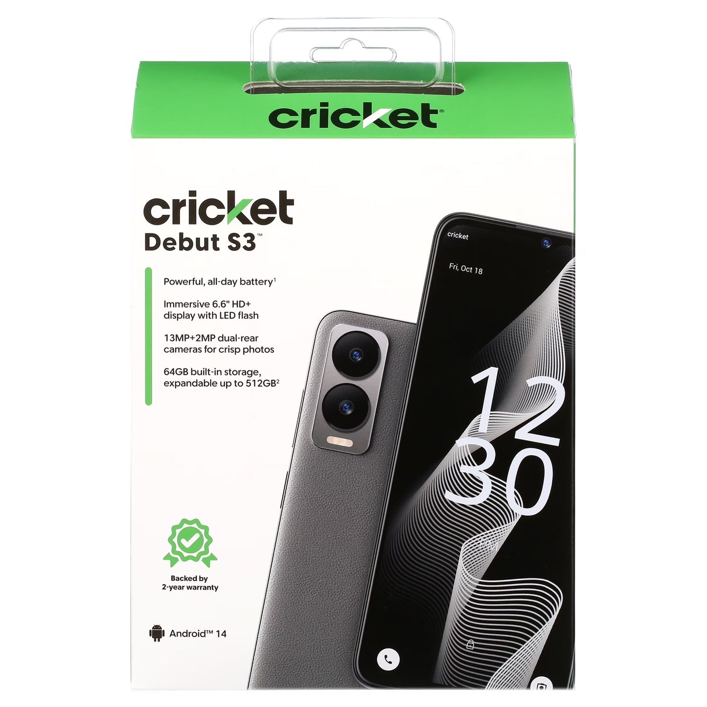 Debut S3 64GB, 4GB RAM (Prepaid) - Anchor Gray